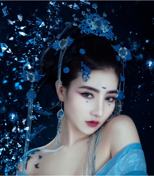 网红鹿八岁古风古装汉服壁纸